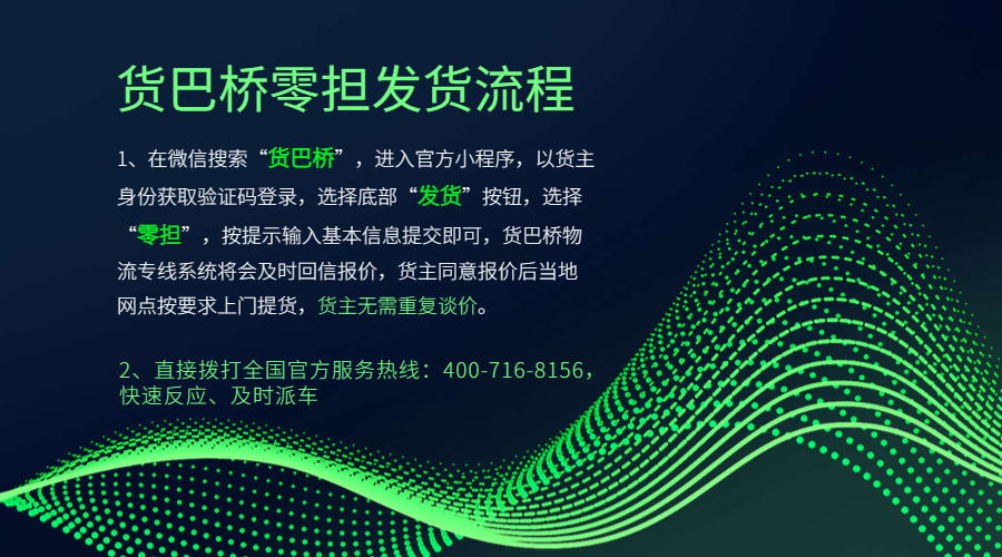 零擔(dān)發(fā)布流程 零擔(dān)發(fā)布流程