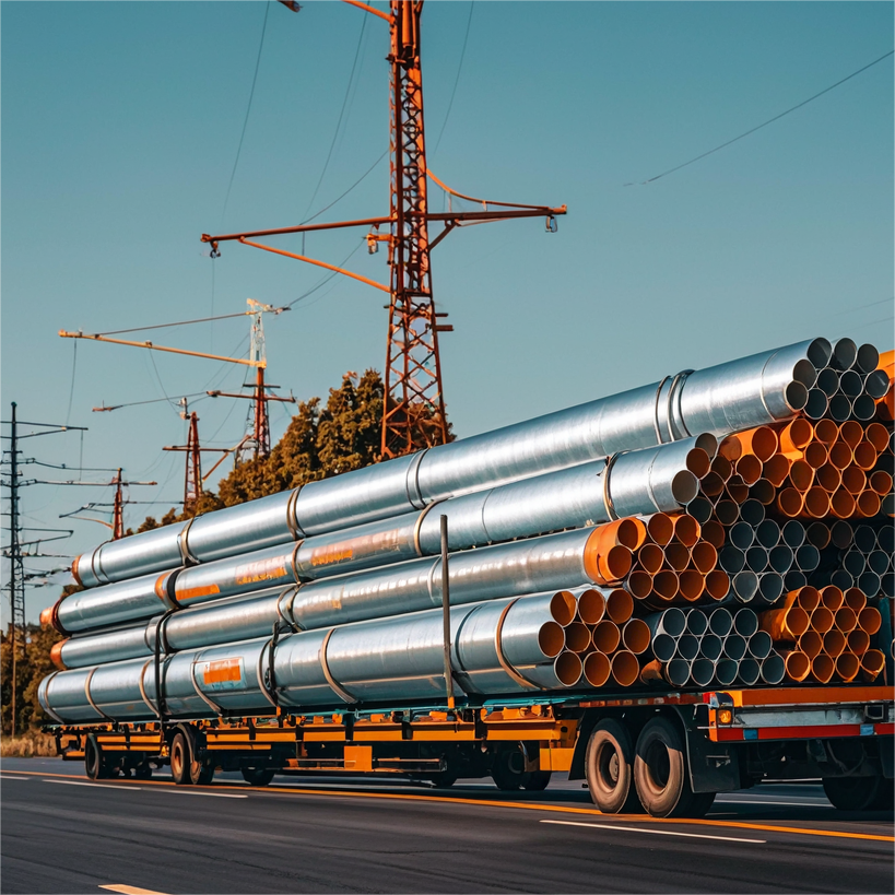 鍍鋅鋼管物流運輸