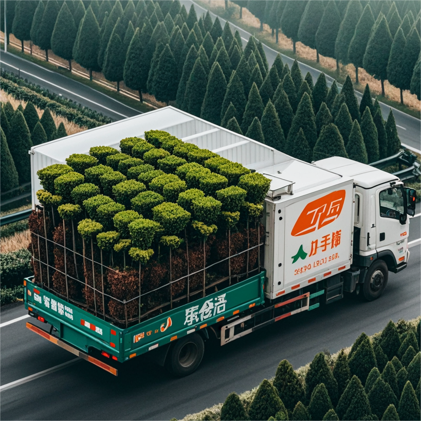 綠化苗木整車運輸