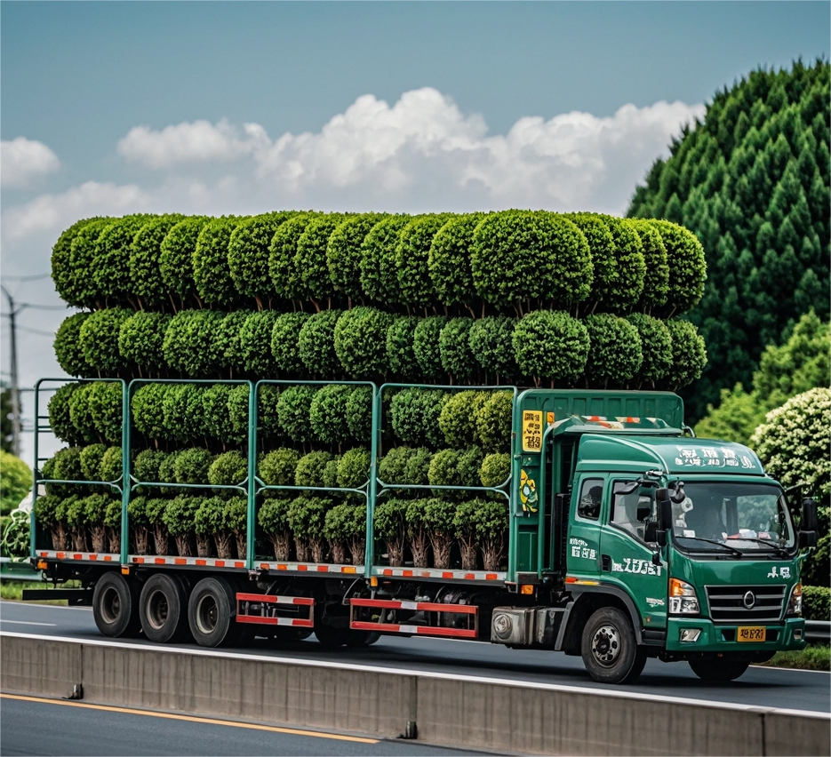 綠化苗木整車運輸