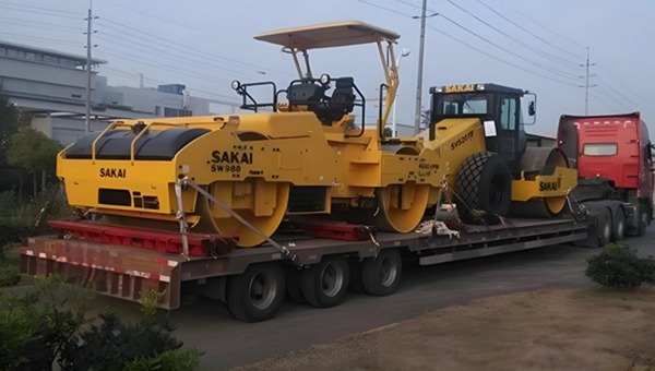 壓路機運輸